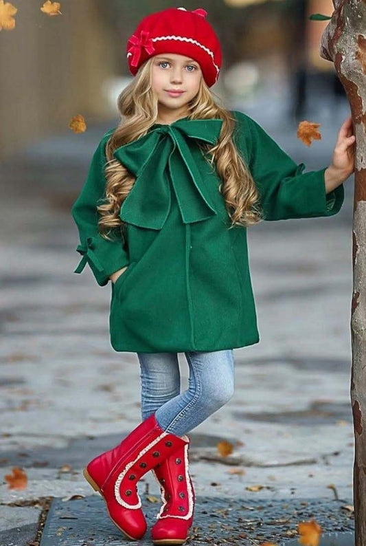 معطف بناتي شتوي أنيق بجودة عالية