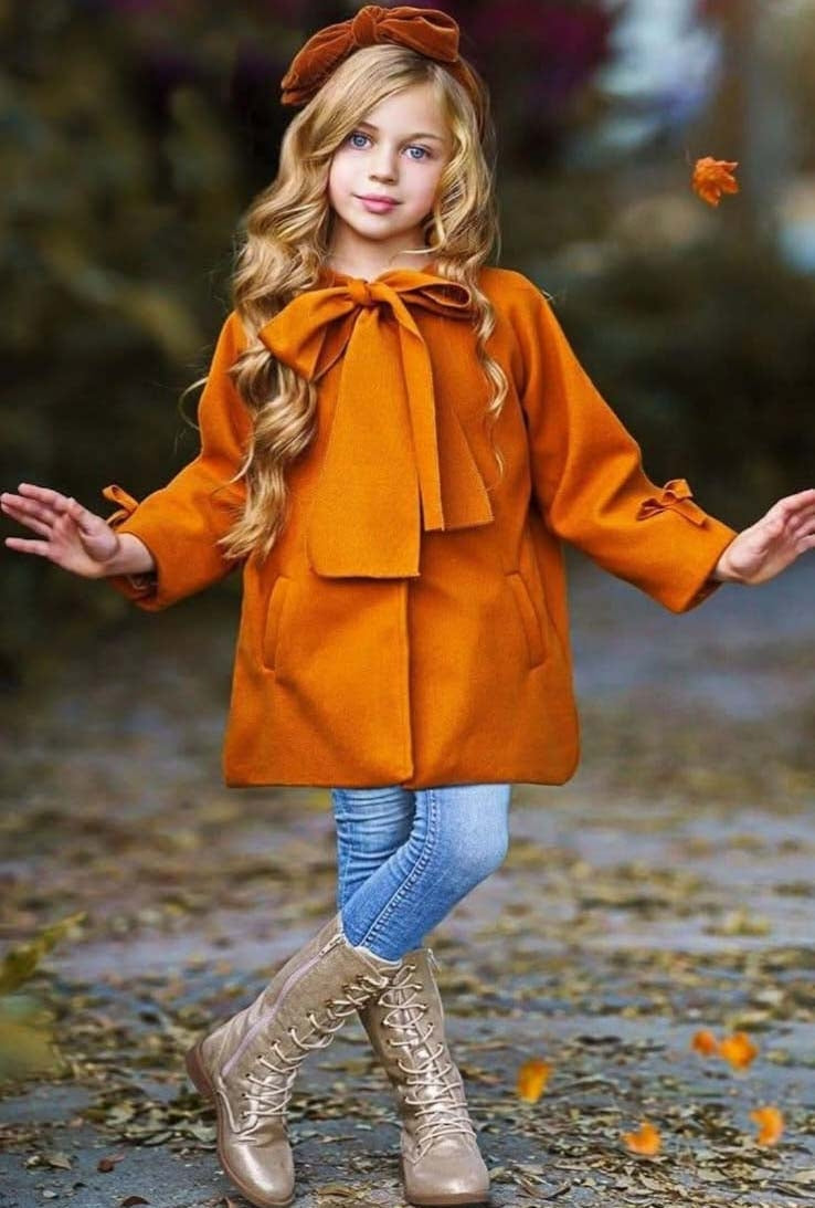 معطف بناتي شتوي أنيق بجودة عالية