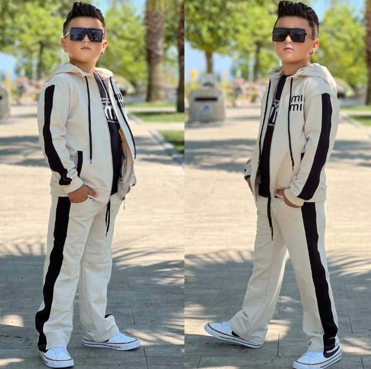 طقم رياضي أولاد قطعتين