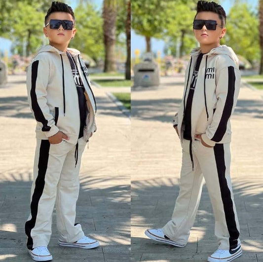 طقم رياضي أولاد قطعتين